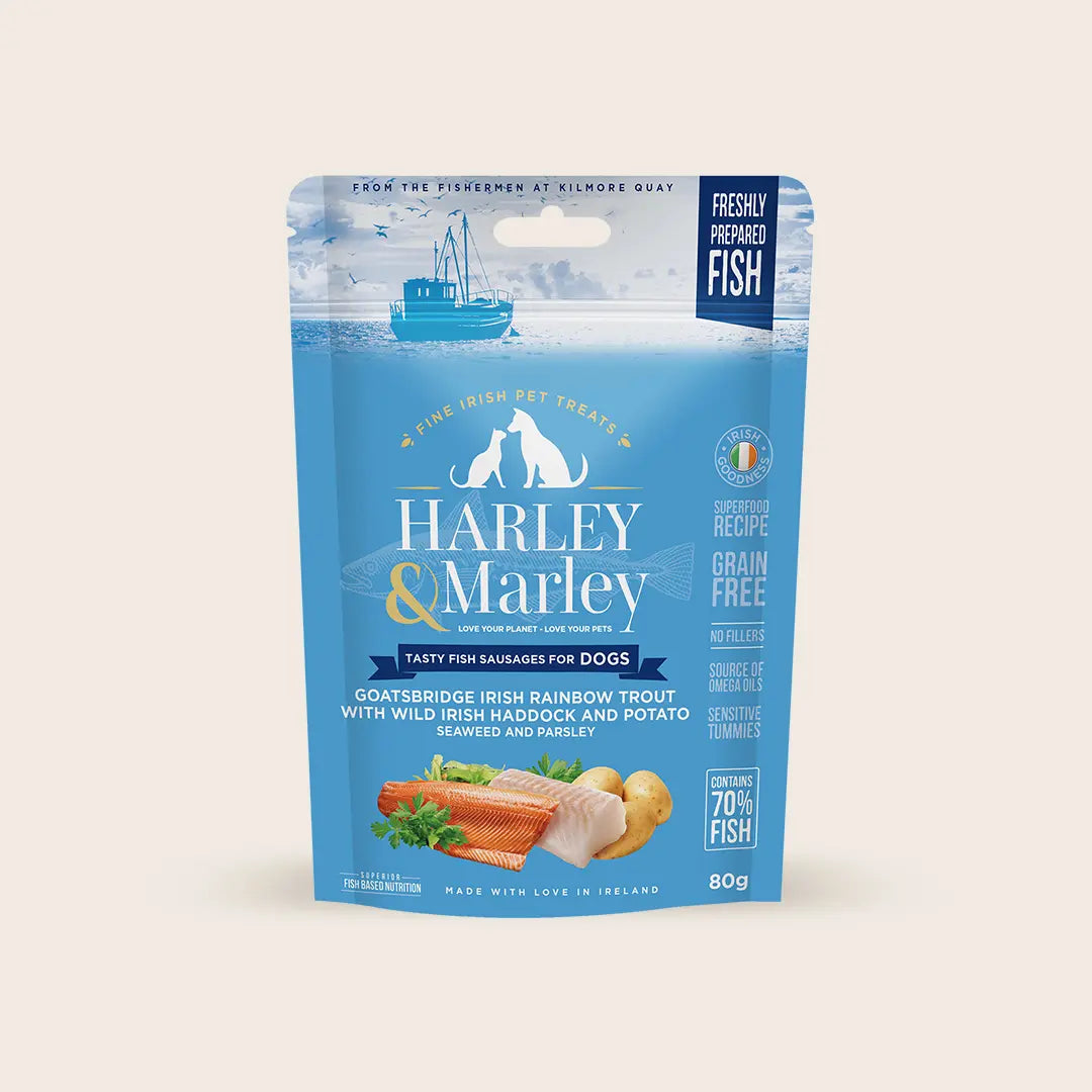 Tasty Fish Sausages - Trout, Haddock, Seaweed & Parsley