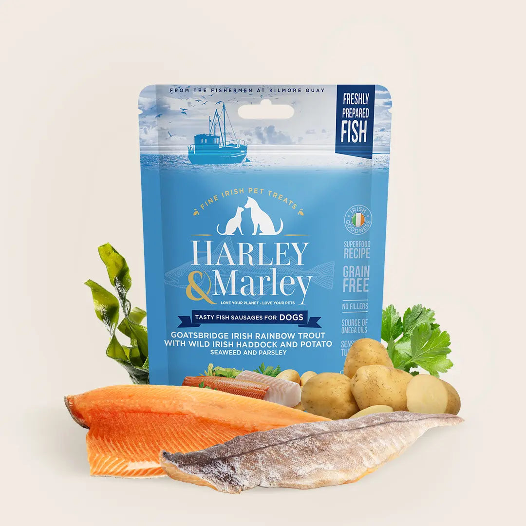 Tasty Fish Sausages - Trout, Haddock, Seaweed & Parsley