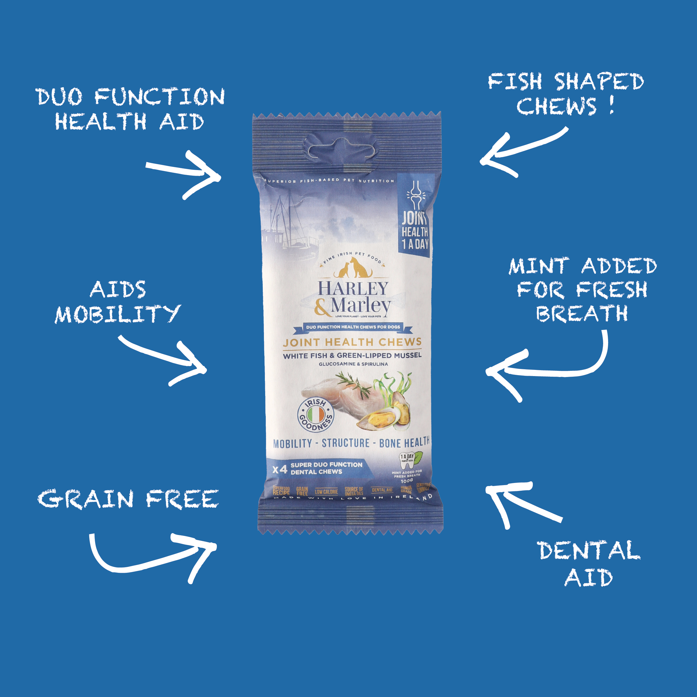 Joint Health Chews Duo Function Health Chews for Dogs