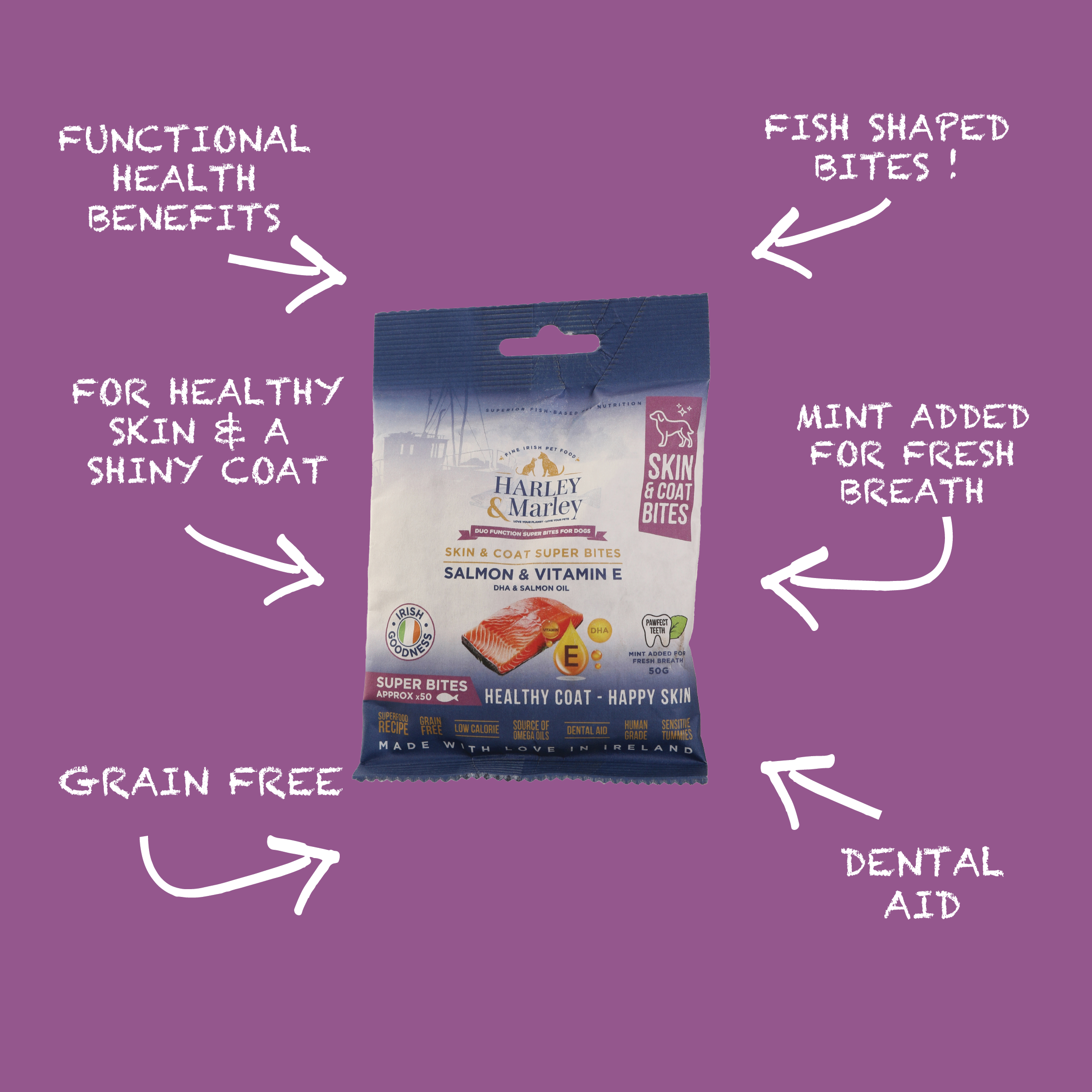 Skin & Coat Super Bites Functional Health Bites